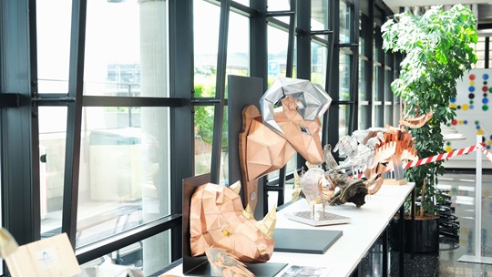 Spengler-Arbeiten im Foyer des Standorts Bahnhof